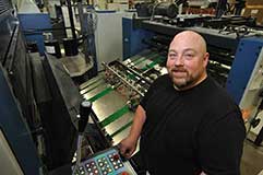 One of the Offset Printing Experts at Thomson-shore.