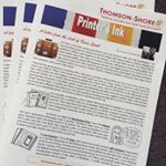  Printer's Ink Is hot off the presses. #thomsonshore #newsletters 