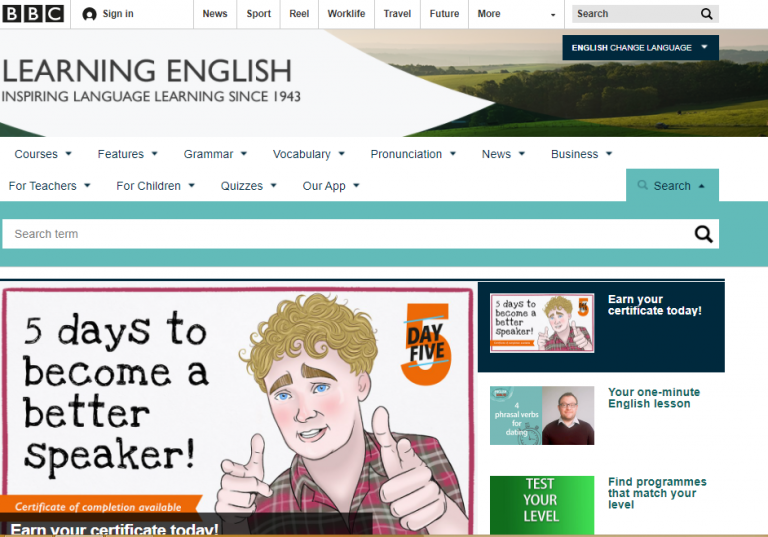 Top 18 English Learning sites & Apps For Learners (2024 List)