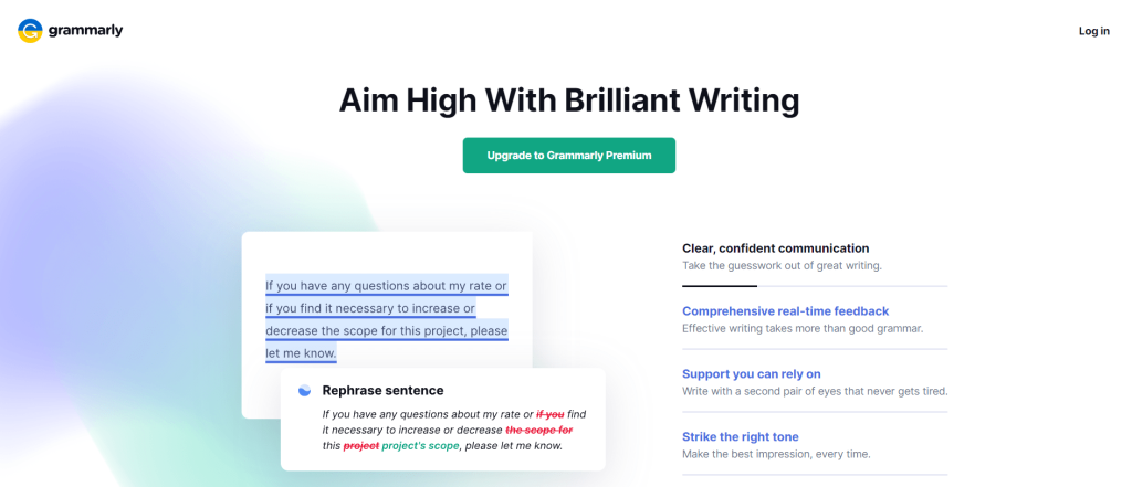 Grammarly Premium Overview