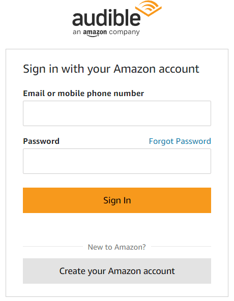 Create Account