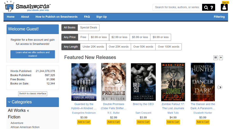 Smashwords Overview