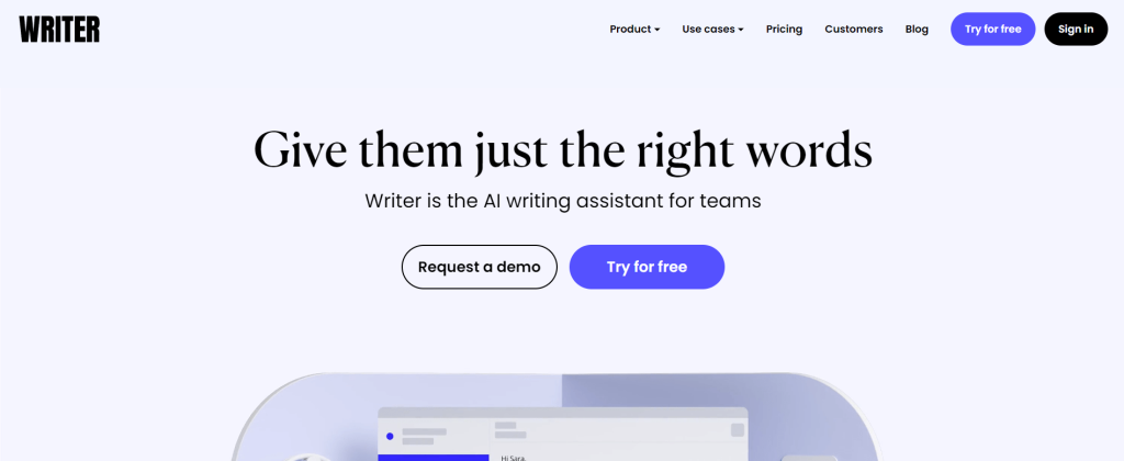 Writer - Ai Writing assistant for teams