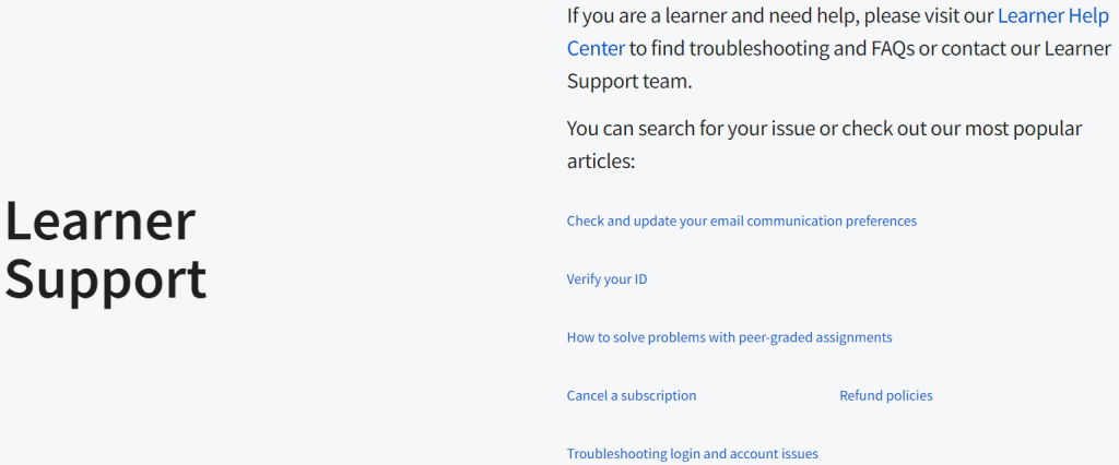 Coursera Customer Support Coursera Customer Support