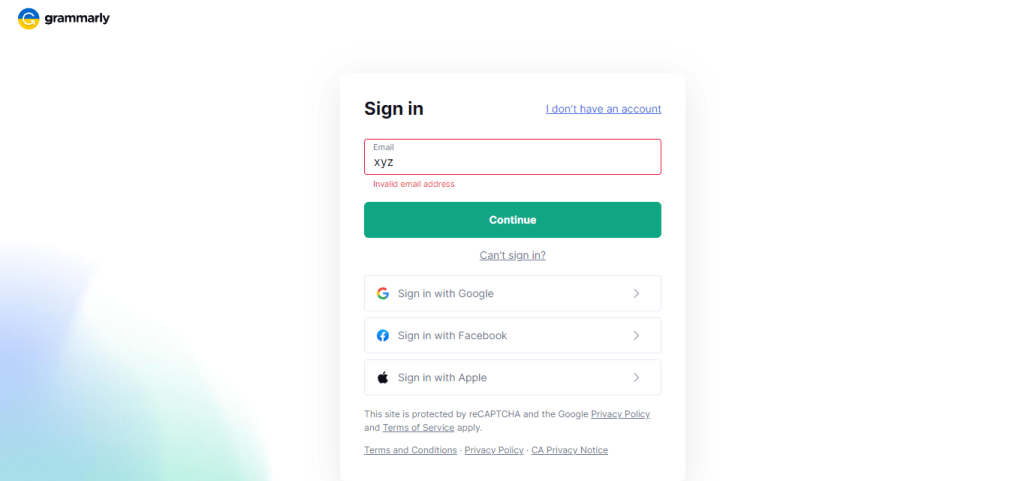 Create an account Create an account
