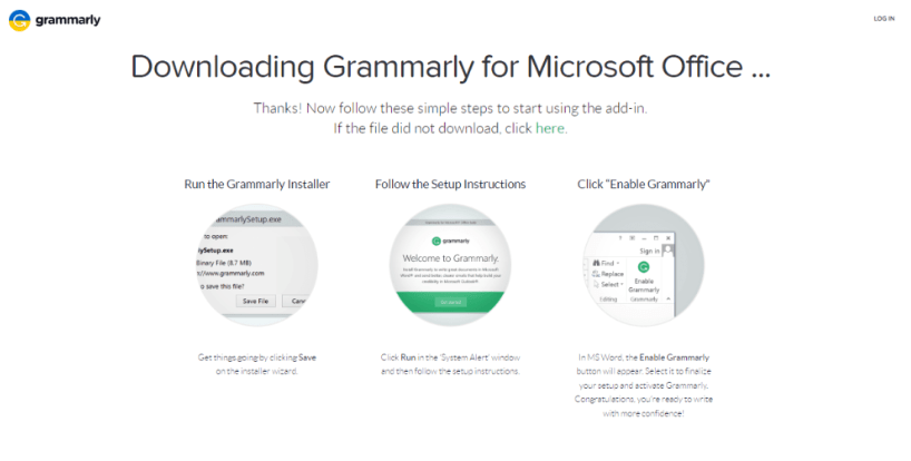  Install the Grammarly Add-In
